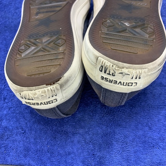 Men's 8.5 Women's 10.5 Navy Blue CONVERSE X JOHN VARVATOS Chuck Taylor II Shoes - Picture 10 of 11
